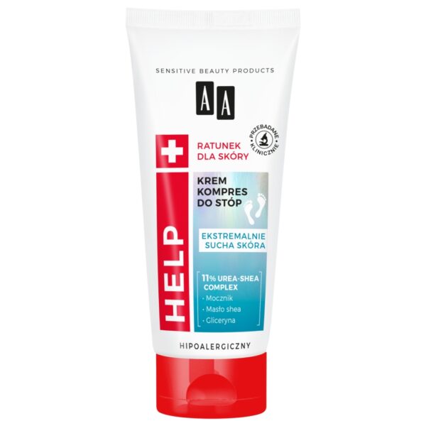 AA Help Odżywczy krem kompres do stóp 75 ml