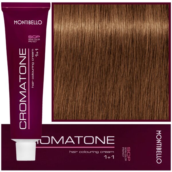 Montibello Cromatone - profesjonalna farba do trwałej koloryzacji, 60ml 8,36 | Jasny Złoty Brązowy Blond