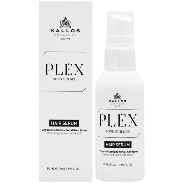 Kallos Plex Bond Builder Hair Serum – regenerujące serum do włosów, 50ml