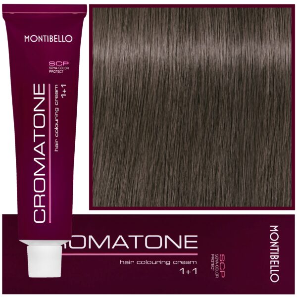 Montibello Cromatone - profesjonalna farba do trwałej koloryzacji, 60ml 6,62 | Ciemny Brązowy Perłowy Blond