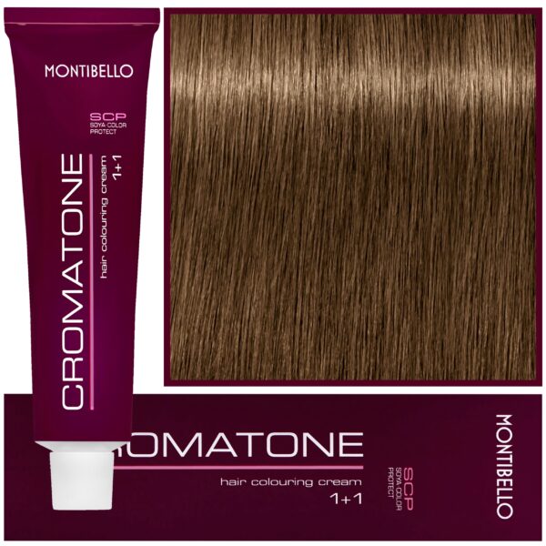 Montibello Cromatone - profesjonalna farba do trwałej koloryzacji, 60ml 8,62 | Jasny Brązowy Perłowy Blond