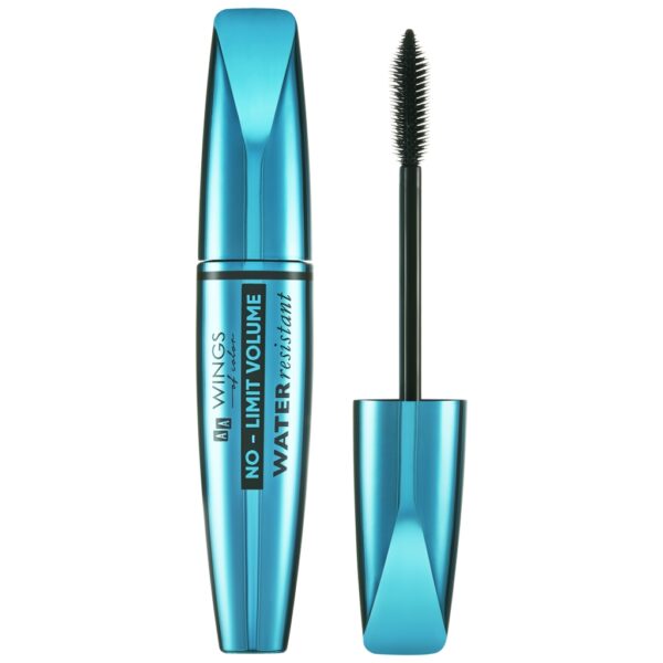AA WINGS OF COLOR No Limit Volume Water Resistant Maskara Długotrwała Pogrubiająca 6 g