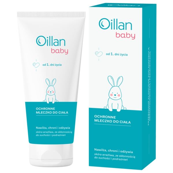 OILLAN Baby Ochronne mleczko do ciała 200 ml
