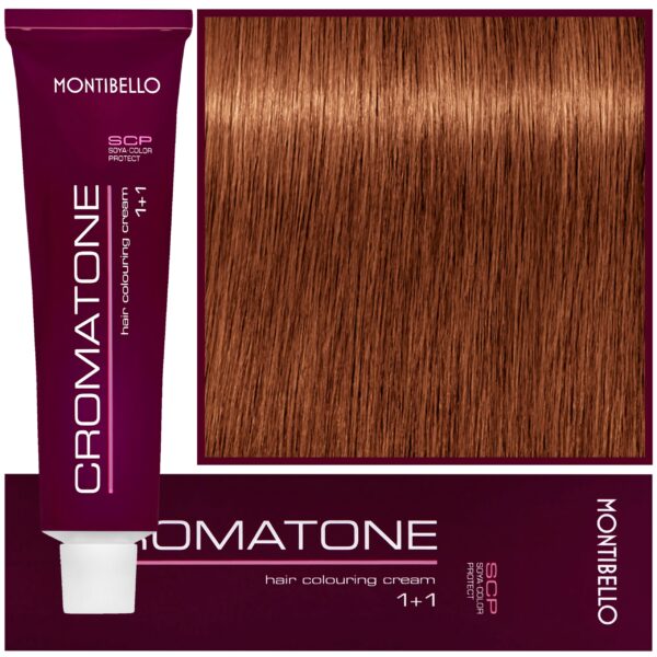 Montibello Cromatone - profesjonalna farba do trwałej koloryzacji, 60ml 9,43 | Bardzo Jasny Miedziany Złoty Blond