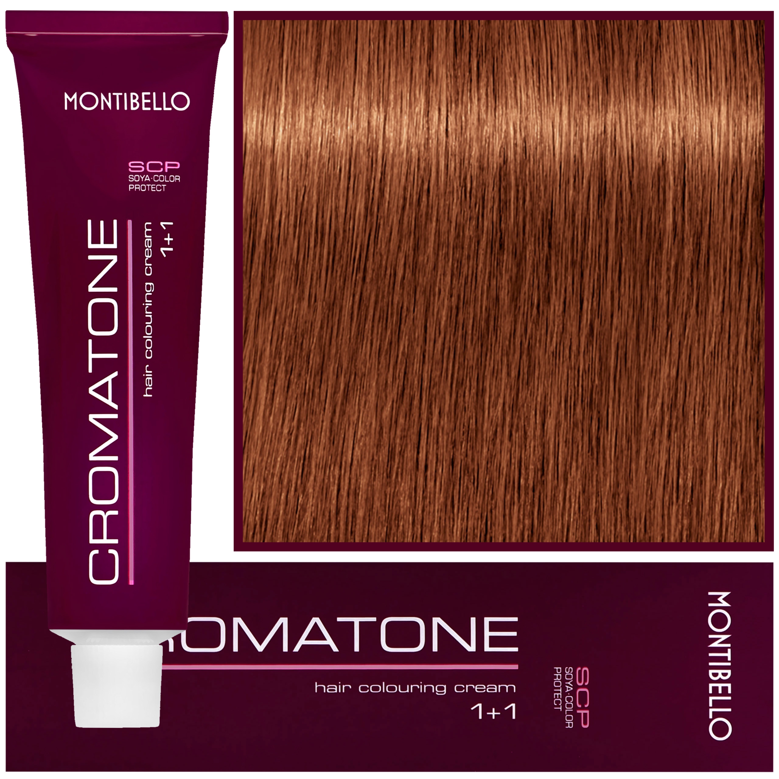 Montibello Cromatone - profesjonalna farba do trwałej koloryzacji, 60ml 9,43 | Bardzo Jasny Miedziany Złoty Blond