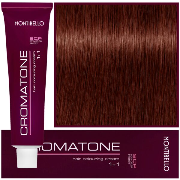 Montibello Cromatone - profesjonalna farba do trwałej koloryzacji, 60ml 7,64 | Średni Brązowy Miedziany Blond