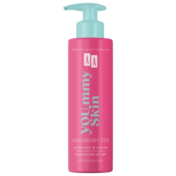 AA YOU.mmy Skin Raspberry Zen Kojący krem do rąk 200 ml
