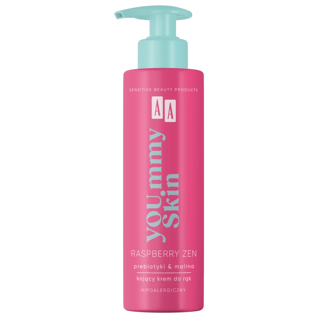 AA YOU.mmy Skin Raspberry Zen Kojący krem do rąk 200 ml
