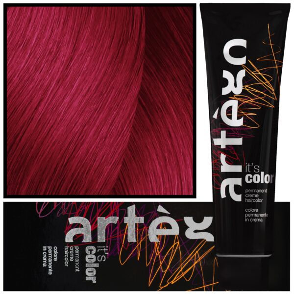 ARTEGO IT'S COLOR - profesjonalna farba w kremie, cała paleta kolorów, 150ml Scarlet /66 | Szkarłatny