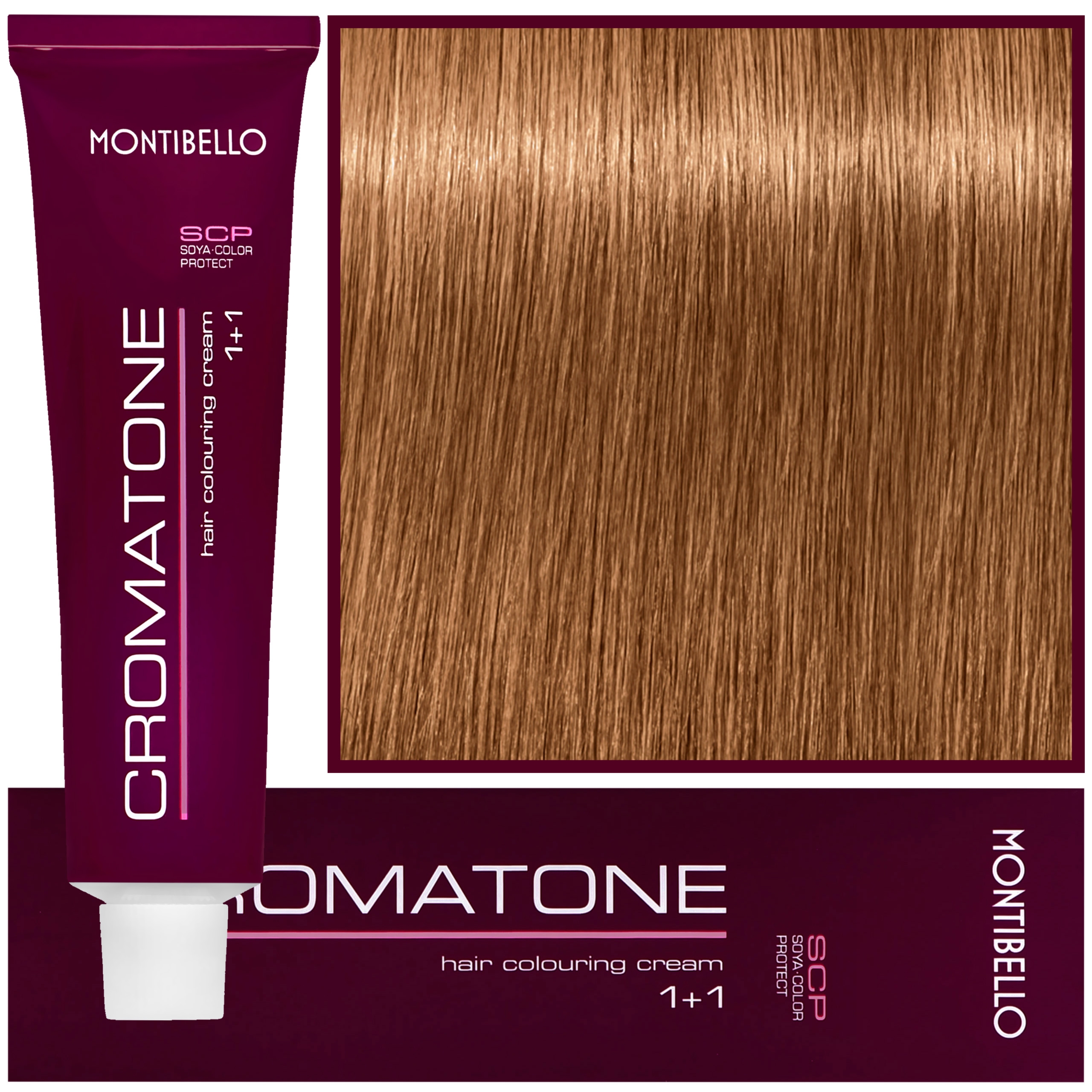 Montibello Cromatone - profesjonalna farba do trwałej koloryzacji, 60ml 8,3 | Jasny Złoty Blond