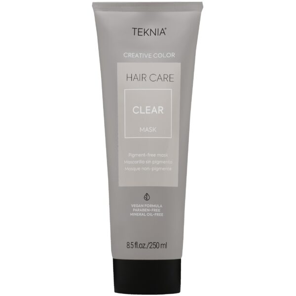 Lakme Teknia Creative Color Mask - maska koloryzująca do włosów, różne kolory 250ml Clear | Czysty