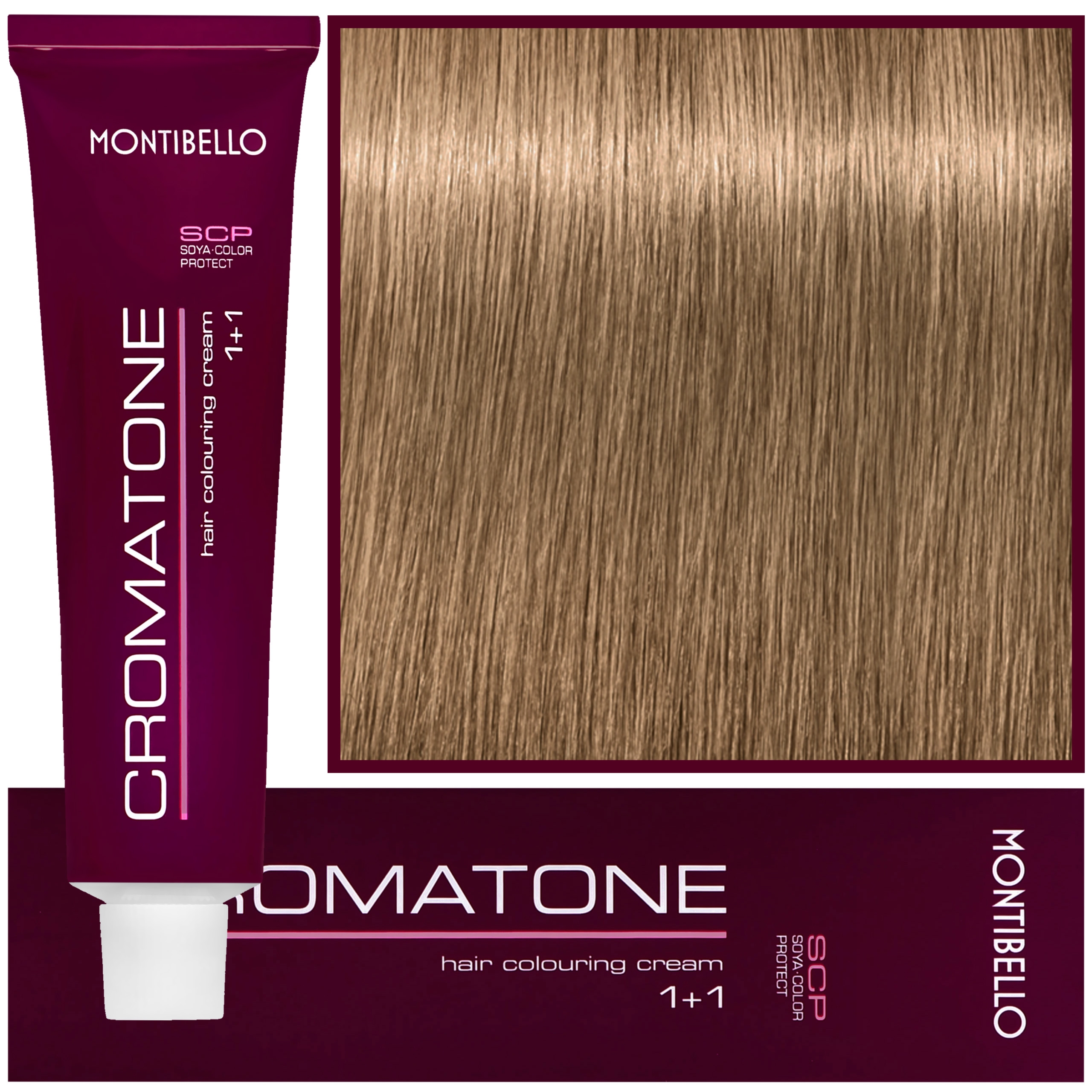 Montibello Cromatone - profesjonalna farba do trwałej koloryzacji, 60ml 9,1 | Bardzo Jasny Popielaty Blond