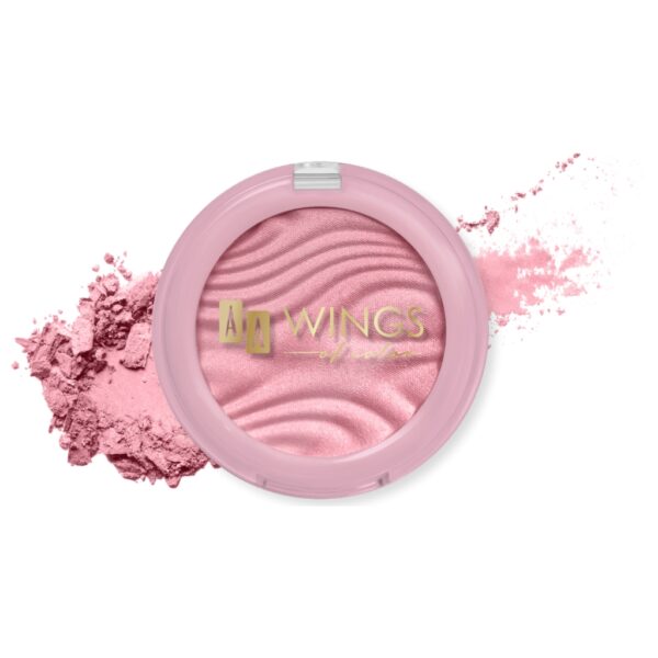 AA WINGS OF COLOR Blush & Go Róż do policzków 02 Light Pink 4,5 g