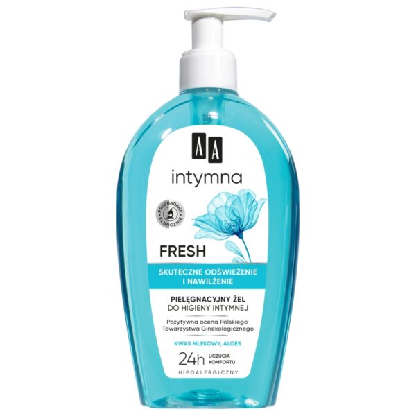 AA Intymna Ochrona&Pielęgnacja Fresh Żel do higieny intymnej dozownik 300 ml