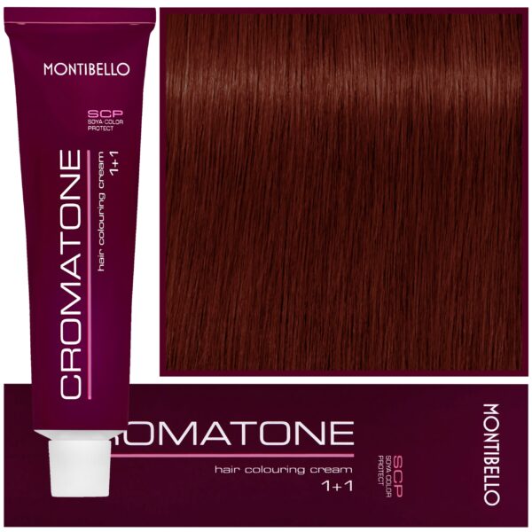 Montibello Cromatone - profesjonalna farba do trwałej koloryzacji, 60ml 6,44 | Ciemny Intensywny Miedziany Blond