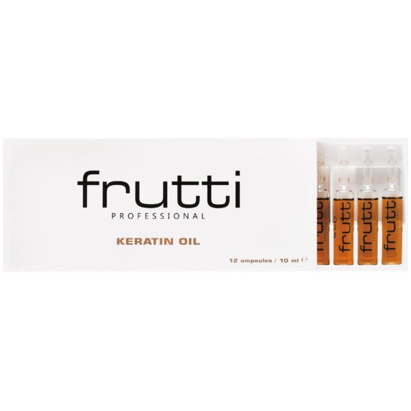 Frutti Keratin - ampułki z keratyną do włosów zniszczonych, 12x10ml