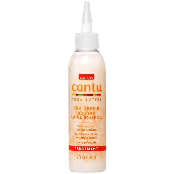 Cantu Shea Butter Tea & Jojoba Oil - odżywczy olejek do włosów i skóry głowy, 177ml