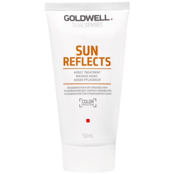 Goldwell Dualsenses Sun Reflects 60sec Treatment - 60-sekundowa kuracja regenerująca do włosów, 50ml