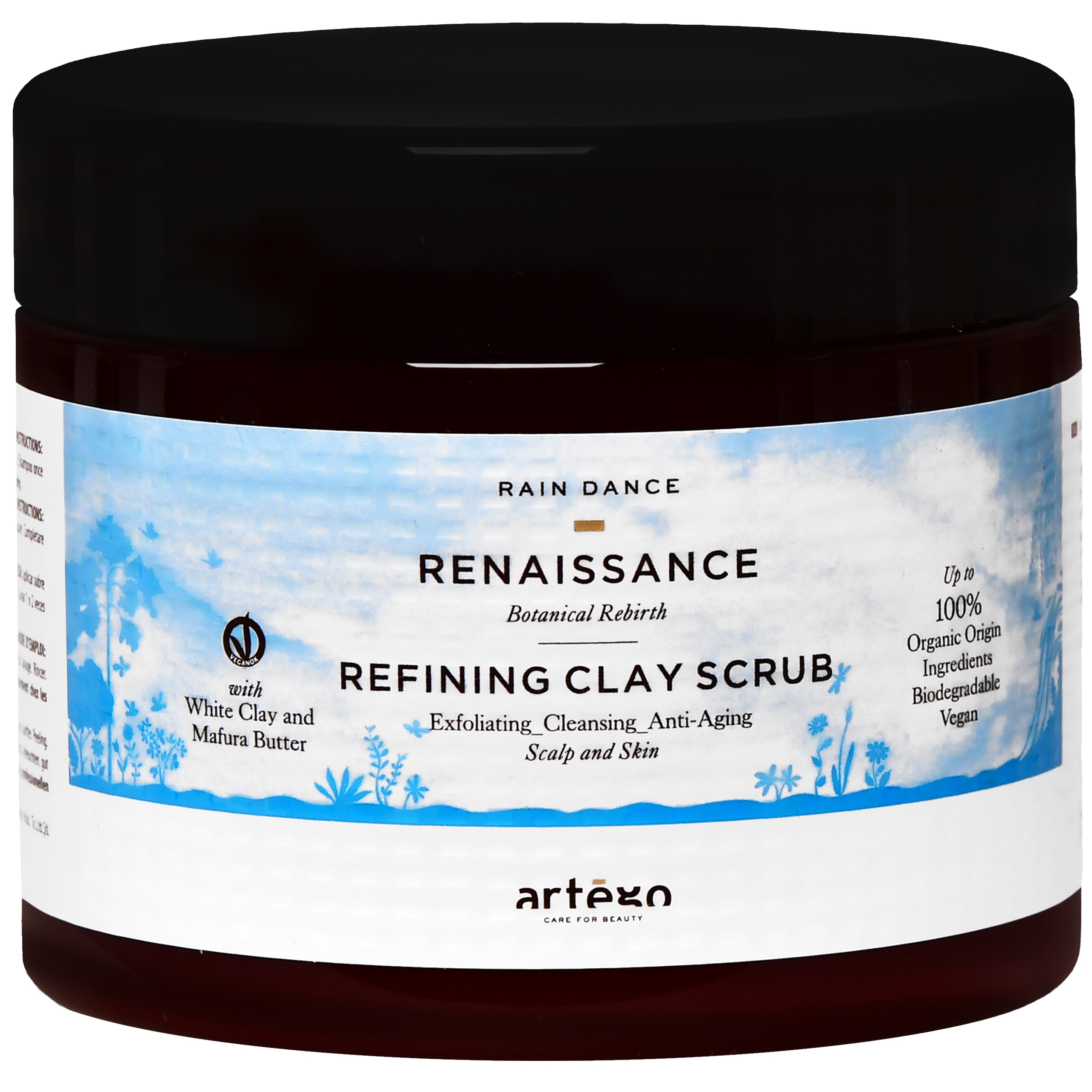 Artego Renaissance Refining Clay Scrub - oczyszczający peeling do skóry głowy, 500ml