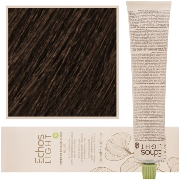 Echosline Echoslight - Toner koloryzujący do włosów, 100ml Oak | Neutralny Brąz