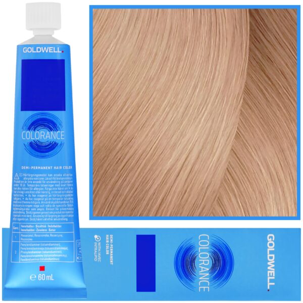Goldwell Colorance - profesjonalna farba do półtrwałej koloryzacji, 60ml 10-GP | Bardzo Jasny Blond Złocisto Perłowy