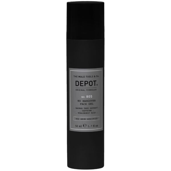 Depot NO. 805 No Hangover Face Gel - odświeżający i nawilżający żel do twarzy dla mężczyzn, 50ml
