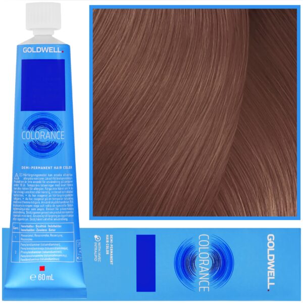 Goldwell Colorance - profesjonalna farba do półtrwałej koloryzacji, 60ml 8-GP |Jasny Blond Złocisto Perłowy