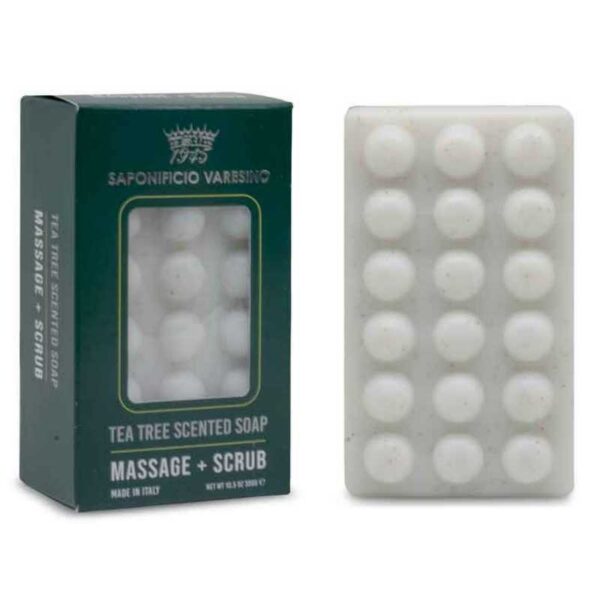 Saponificio Varesino drzewo herbaciane - mydło do ciała masaż i peeling 300g